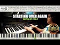 ♪ Starting Over Again - Piano Cover Tutorial Guide