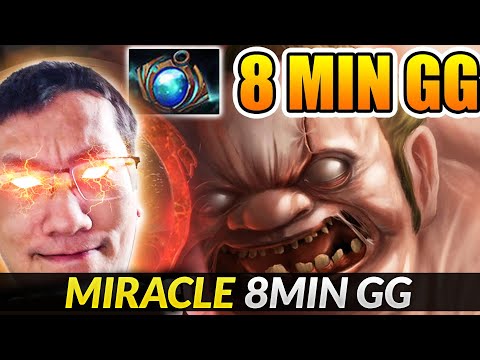 Miracle- Dota 2 [Pudge] 8 MINs GG