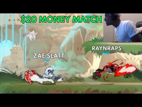 Zae Slatt vs RaynRaps - $20 Money Match - Special Pick - NA - Brawlhalla Show Match #86