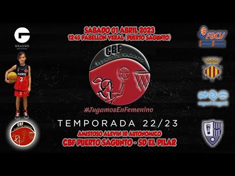 Videohighlights Alevín Graugo CBF Puerto Sagunto - SD El Pilar (AMISTOSO 22-23)