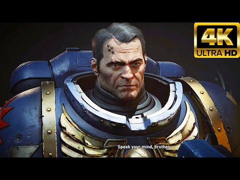 Titus Tells His Brothers His Penance Scene - Warhammer 40K Space Marine 2