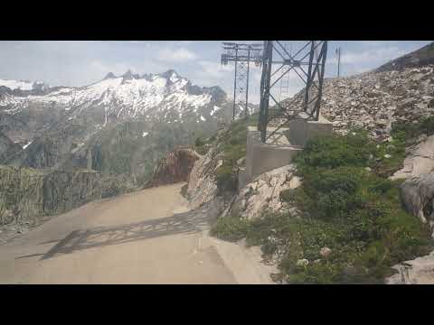 Luftseilbahn Grimsel Oberaar Sektion1 Talfahrt