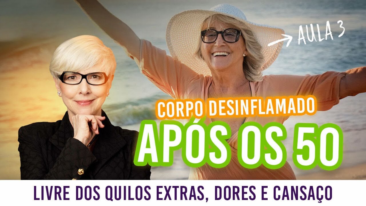 Corpo desinflamado após os 50