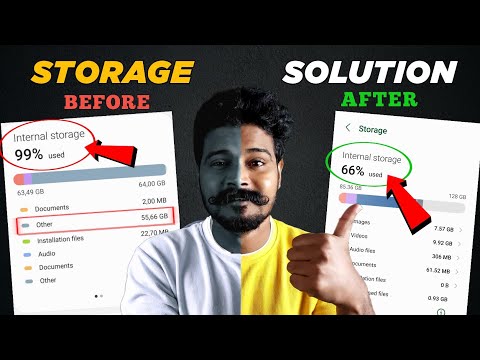 Fix Android Phone Storage Problem ✅️| Telugu | Storage Space Running Out Problem SOLVED
