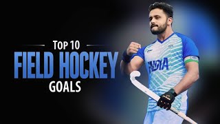 TOP 10 field hockey goals by India | Best field hockey skills ever | Comment your favourite goal