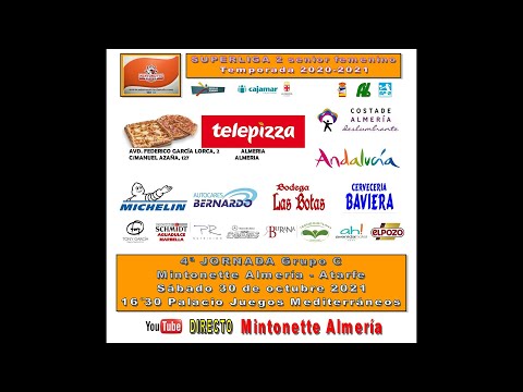 SF2, JORNADA 4. MINTONETTE ALMERIA - CDU ATARFE