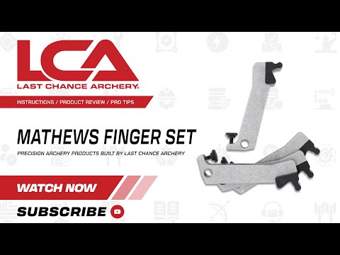 Mathews Finger Set Tricks, Tips, & Instructions