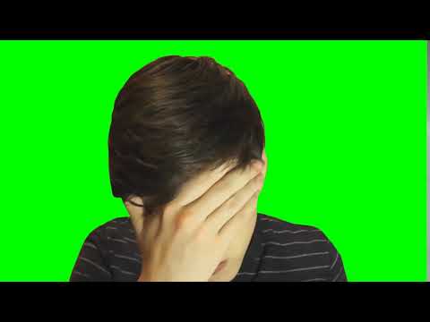 Фейспалм Пикули (футаж, хромакей, зелёный экран)
