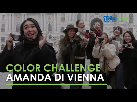 Amanda Manopo dan Luna Maya Seru-seruan "Color Hunting Challenge" Bersama Selebriti Top di Vienna