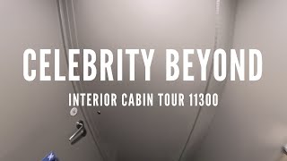 Is the Smallest Cabin Big Enough? Celebrity Beyond Interior Stateroom Tour / Room 11300 (4K)