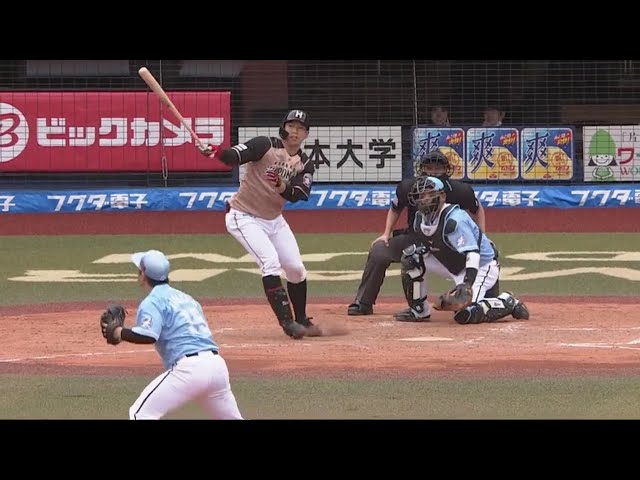 【5回表】ファイターズ・宇佐見の華麗な技あり逆転タイムリー‼ 2020/10/18 M-F