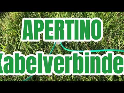 APERTINO Kabelverbinder für Mähroboter Kabel