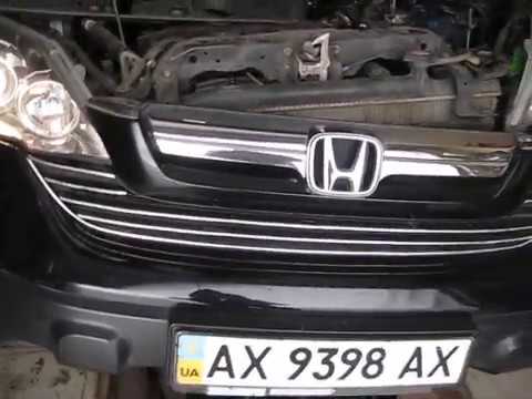 honda crv как снять фару
