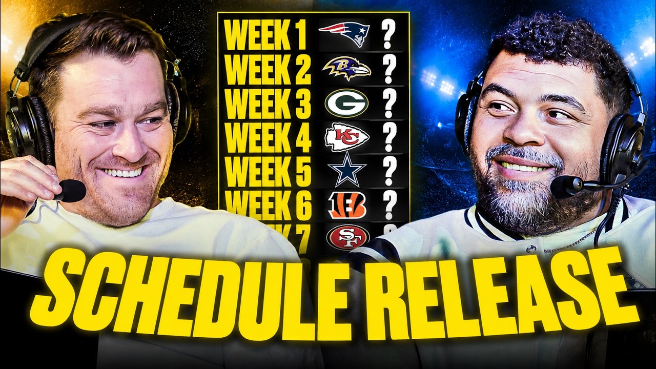 Reacting To The 2026 Steelers Schedule With Cam Heyward!