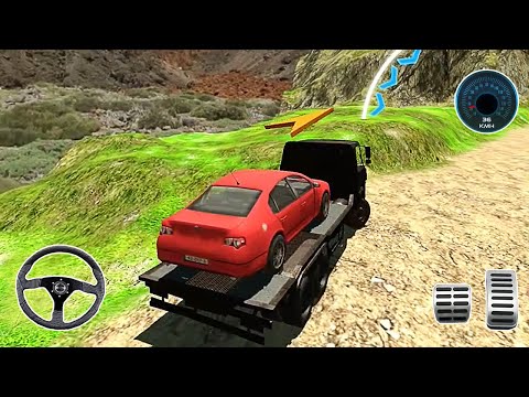 Offroad 6x6 Jeep Driving 2020 Hills Climbing 3D - Chained Vehicles Towing Rescue Simualtor Games