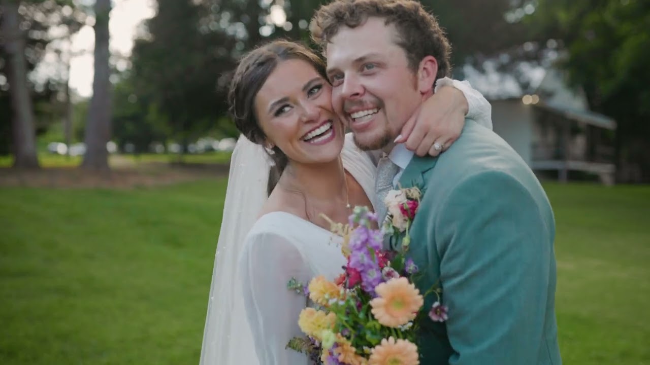 IsaBelle and Peyton wedding film at Chapman Hill