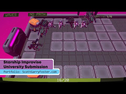 Starship Improvise: Tower Defence in Unity