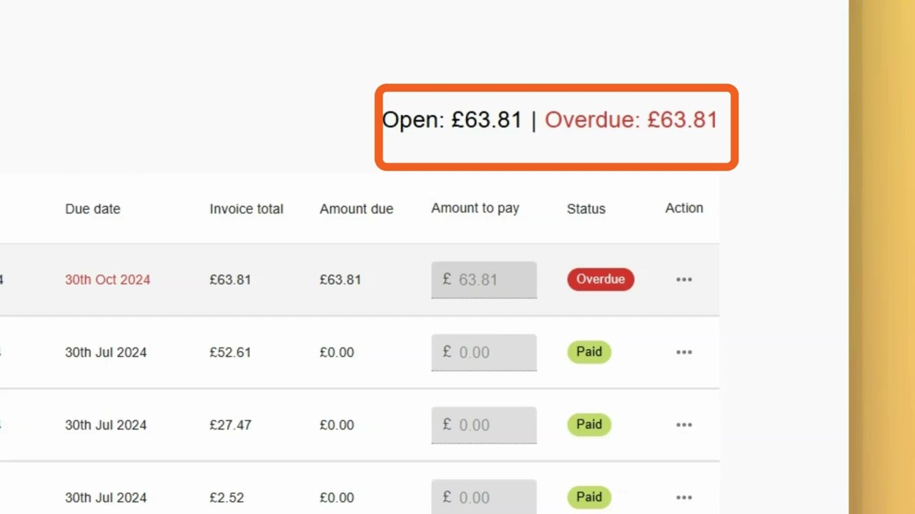 View & Download VAT Invoices