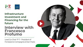 Infrastructure Investment and Financing for the future