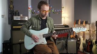Video thumbnail for Trent Model 1 with 'TRENT 90' P90 Pickups Demo by Trent Guitars