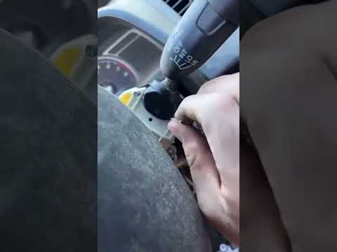 Replace windshield wiper switch on Honda