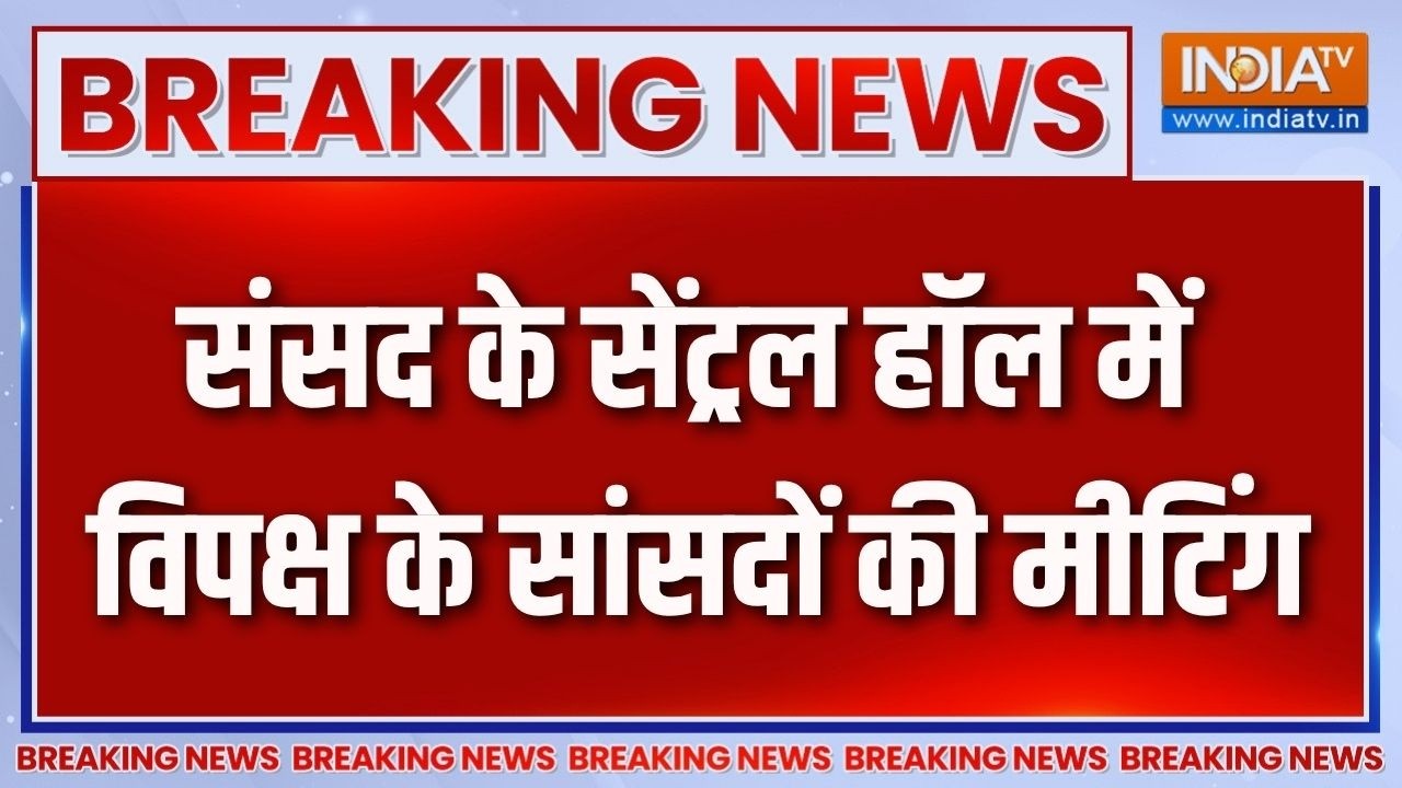 INDI Alliance Meeting With President: संसद के सेंट्रल हॉल में विपक्ष के सांस?