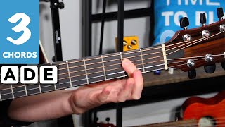 Let&#39;s Stick Together - EASY 3 Chord Guitar Song Tutorial (Bryan Ferry)