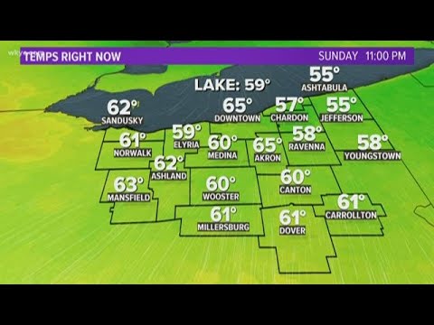 11 p.m. weather forecast June 7, 2020