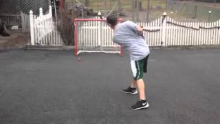 Movement Analysis Slap Shot Novice #3-  Video 12