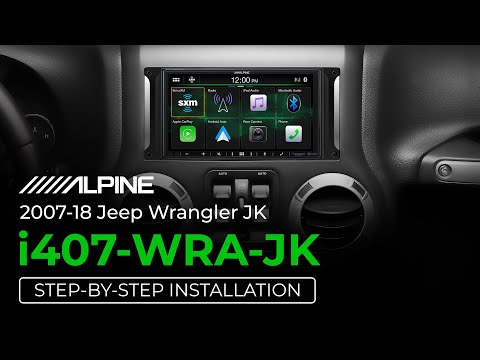 Alpine i407-WRA-JK-video
