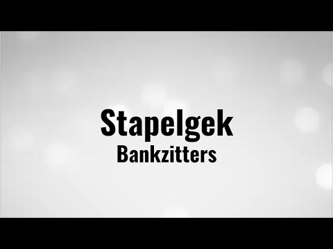 Bankzitters - Stapelgek - Lyrics