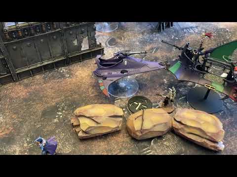 KTW 2,000 pt 9th Ed Battle Report Drukhari vs Harlequins