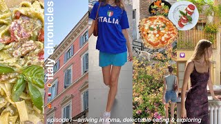 italy chronicles 🍝 | exploring roma, decadent food & euro cup final
