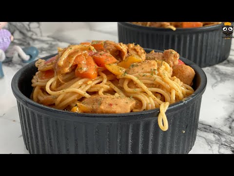Slimming World Bang Bang Chicken Pasta recipe #healthyrecipes #bangbangchicken