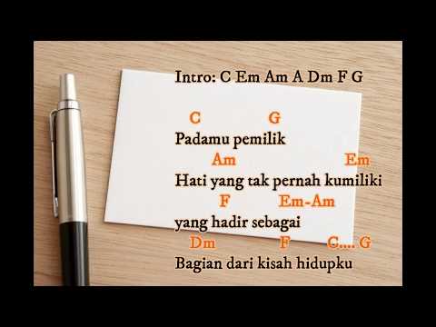 Kunci Gitar dan Lirik (Cakra Khan- Kekasih Bayangan)