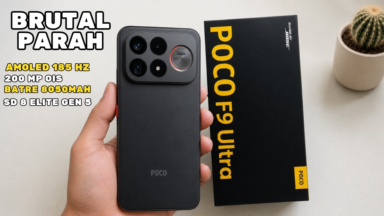 GILAA CEPET BANGET‼️POCO F9 ULTRA RILIS DIAM-DIAM BAWA SPEK BUAS