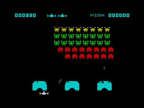 Space Raiders ZX Spectrum (c) 1982 Psion