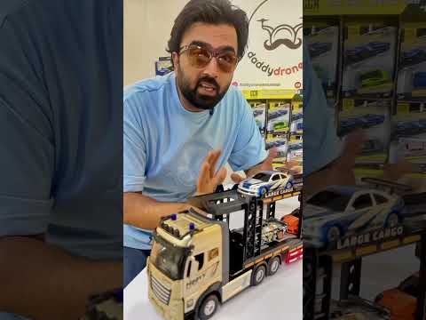 Remote Control Car Transporter Truck - 14" 1:24 Mini RC Toy Semi Truck Trailer with 2pcs Rechargeable Batteries, Carrier Car Truck Vehicle with Lights, Remote Control Car Transporter Truck - 14" 1:24 Mini RC Toy Semi Truck Trailer with 2pcs Rechargeable Batteries, Carrier Car Truck Vehicle with Lights,