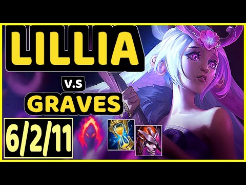 CANYON (LILLIA) vs GRAVES - 6/2/11 KDA JUNGLE CHALLENGER GAMEPLAY - KR