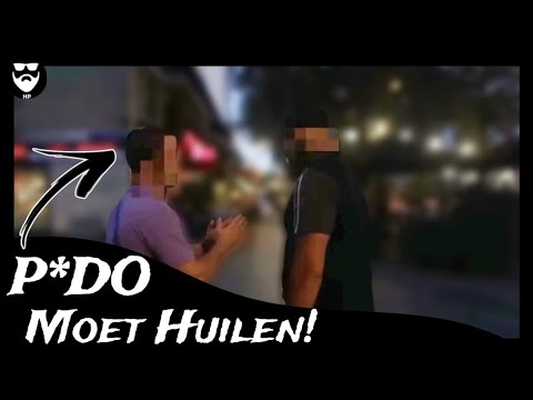 Man Huilt Na Confrontatie En Vlucht Restaurants In, Politie Houd Hem Staande ! (Rotterdam-Centrum)