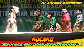 Download lagu DIJAMIN NGAKAK!! SLENTENG KEMBAR 4 BIKIN BINGUNG - WAYANG SANTRI KI ENTHUS SUSMONO mp3