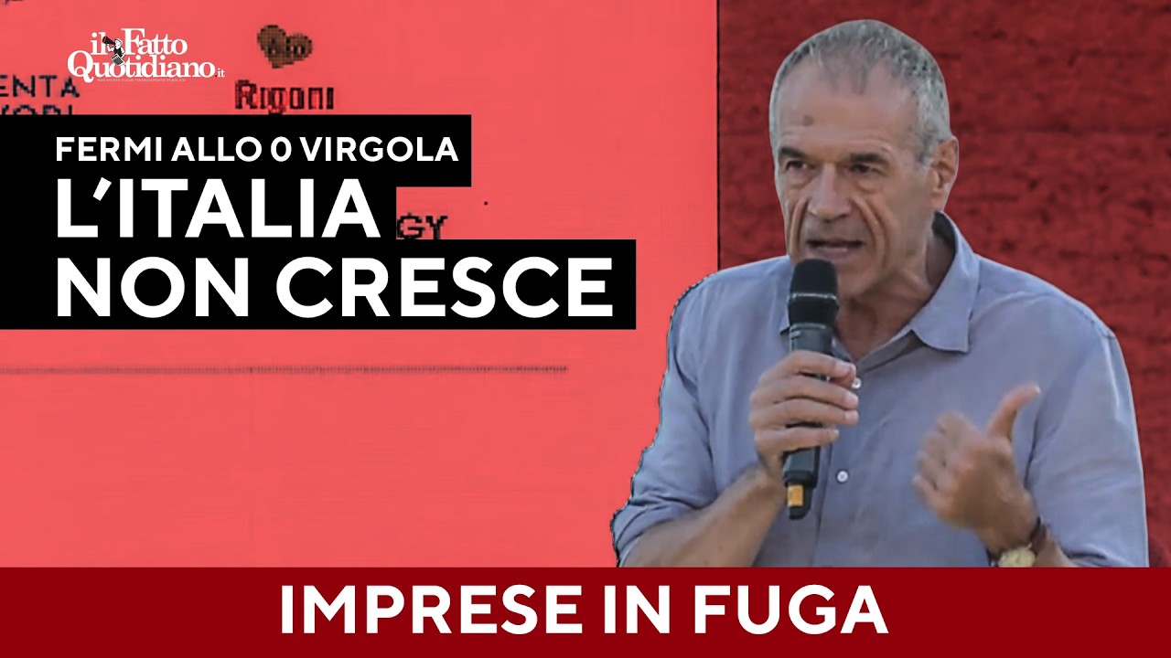 Imprese in fuga e bollette più care, Cottarelli: “La Spagna è più competitiva”