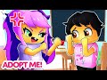 Baby Dania STREITET Mit BESTEM FREUND Breakup Adopt Me RP Deutsch