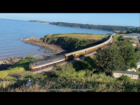 47828,47614 hauling the regatta statesman on Dartmouth steam railway plus home fleet 28th august 21
