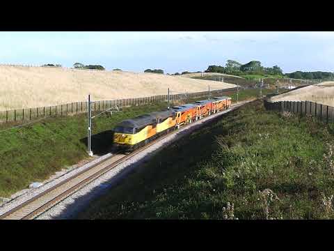 56113 56087 6Z56 Bletchley Guide Bridge Searchlight Lane Jn 28 08 17