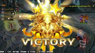 [King&#39;s Raid] Tower of Challenger Floor 65 [ T3 Ophelia x Manual]