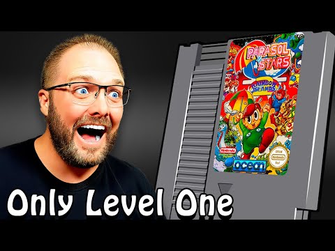 Parasol Stars: Rainbow Island 2 - NES - Only Level One