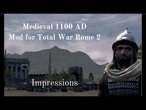 Medieval 1100 AD Mod for Rome 2 - A Preview