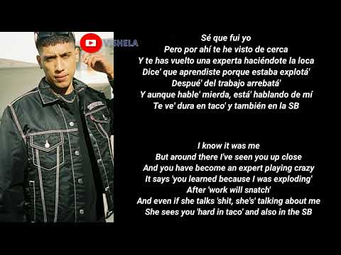 (English Translation) Tainy, DaniLeigh, Kris Floyd - Falta (Letra/Lyric Video)