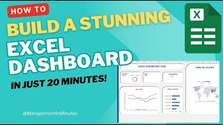 How to Build a Stunning Excel Dashboard in Just 20 Minutes!